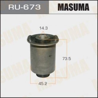Купити Сайлентблок заднього верхнього важеля Nissan Pathfinder (05-) MASUMA ru673 (фото1) підбір по VIN коду, ціна 510 грн.