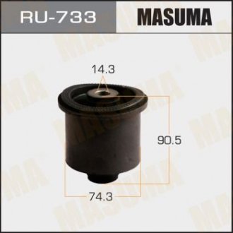 Сайлентблок задней балки Honda Civic (06-10), Fit (07-13), Jazz (09-13) (RU-733) Honda Jazz, Civic MASUMA ru733