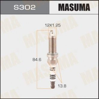 Свічка запалювання MASUMA s302P