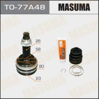 ШРУС наружный Toyota Prius (-09) (нар:26/вн:23) (TO-77A48) Toyota Corolla MASUMA to77a48