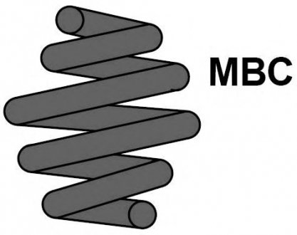 Купити (15X147X227) Пружина задня BMW 3 E36 316/325 TD 90- BMW E36 MAXTRAC mc0198 (фото1) підбір по VIN коду, ціна 1076 грн.