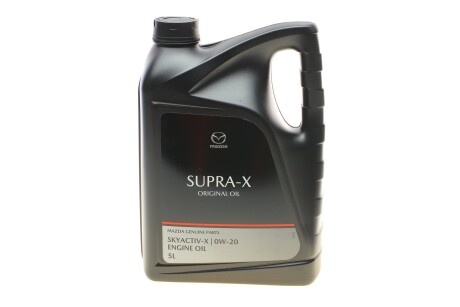 Олива моторна Original Supra X SAE 0W20 (5 Liter) Mitsubishi ASX, Outlander, Toyota Land Cruiser, Lexus IS, RX, Mitsubishi Lancer, Mazda 6, KIA Ceed, Honda CR-V, Lexus LX, Mazda 5 MAZDA 216243