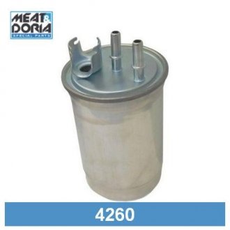 FIAT Фильтр топливный диз. Doblo 1.9D,Punto 99- MEAT&DORIA 4260