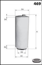 Купить Фильтр воздушный (аналогWA6573/LX823) BMW E46, E39, Land Rover Freelander, BMW E81, X3, E90, E91, E60, E61, E87 MECAFILTER el3816 (фото1) подбор по VIN коду, цена 507 грн.