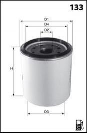 Купити Фільтр палива (аналог H700WK/KC362D) MECAFILTER elg5549 (фото1) підбір по VIN коду, ціна 1254 грн.