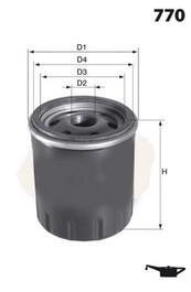 Фільтр оливи MECAFILTER elh4753