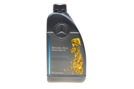 Олива моторна MB 229.5 1л SAE 5W-40 MB 229.5 MERCEDES-BENZ 000989210711FAEE