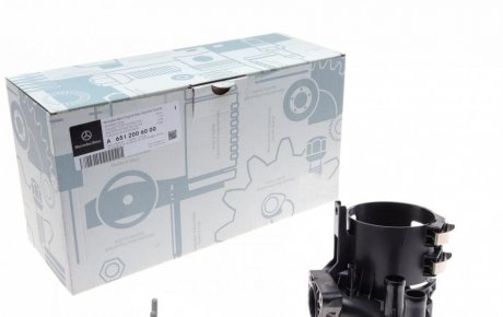 Зєднувач системи охолождення з корпусом паливного фільтра MERCEDES-BENZ 6512006000