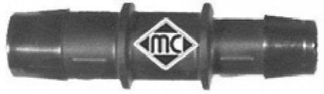 Універсальний з'єднувач шлангів 16mmx19mm (прямий) Metalcaucho 00050