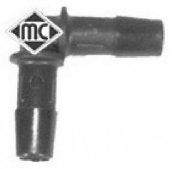 Универсальный соединитель шлангов 10mmx10mm.) Metalcaucho 00052