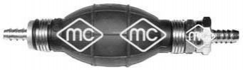 Насос підкачки палива (груша) (прямий) 8mm (+клапан) Metalcaucho 02011