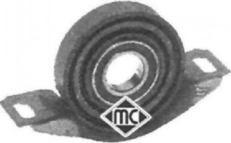 Купити Підвісний підшипник MB W202 93- (з подшип.)(d=25mm) Mercedes W202, S202, CLK-Class Metalcaucho 05036 (фото1) підбір по VIN коду, ціна 565 грн.