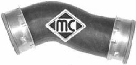 Купити MC SPAIN Патрубок інтеркулера - Audi A3, Volkswagen Golf, Seat Leon, Toledo, Skoda Octavia Metalcaucho 09093 (фото1) підбір по VIN коду, ціна 1130 грн.