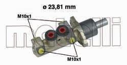 Цилиндр гидравлический тормозной Peugeot 806, Citroen Jumpy, Peugeot Expert Metelli 05-0253