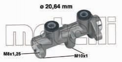 Купить Цилиндр гидравлический тормозной Opel Corsa, Combo Metelli 05-0306 (фото1) подбор по VIN коду, цена 2096 грн.