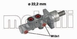 Цилиндр гидравлический тормозной Peugeot 206 Metelli 05-0542