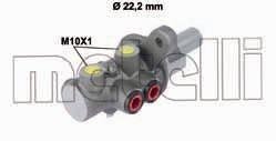 Цилиндр гидравлический тормозной Citroen Nemo, Peugeot Bipper Metelli 05-0730