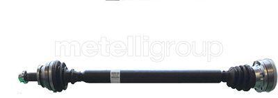 Піввісь (передня) (R) Skoda Fabia/Roomster/VW Polo 05-17 (36z/752mm) Metelli 17-1305