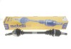 Купити Піввісь (передня) (L) Renault Megane/Scenic 1.5 dCi/1.6 16V 05- (25z/26z/684mm) МКПП Metelli 17-1374 (фото2) підбір по VIN коду, ціна 5320 грн.