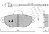 Купить Комплект тормозных колодок из 4 шт. дисков Fiat Punto Metelli 22-0159-0 (фото1) подбор по VIN коду, цена 522 грн.