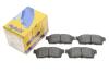 Купить Тормозные колодки (передние) Citroen C-Zero/Peugeot Ion 10- Citroen DS3 Metelli 22-0439-0 (фото2) подбор по VIN коду, цена 891 грн.