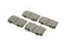 Купити Колодки гальмівні (передні) Toyota Land Cruiser 100 98-07/Lexus LX 98-08 Lexus LX, Toyota Land Cruiser Metelli 22-0452-0 (фото2) підбір по VIN коду, ціна 1299 грн.