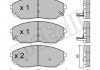 Купить Комплект тормозных колодок Metelli 22-0515-0 (фото2) подбор по VIN коду, цена 1018 грн.