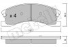 Купить Комплект тормозных колодок (дисковых).) Jeep Grand Cherokee Metelli 22-0626-0 (фото1) подбор по VIN коду, цена 1258 грн.