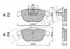 Купити Колодки гальмівні (задні) MB C-class (W204/C204) 1.6-5.5 07- Mercedes S204, W204, C204 Metelli 22-0666-0 (фото1) підбір по VIN коду, ціна 756 грн.