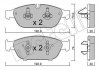 Купить Тормозные колодки (передние) Audi A6/A7/A8 10- Audi A6, A8, A7 Metelli 22-0953-0 (фото1) подбор по VIN коду, цена 2073 грн.