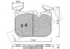 Купити Колодки гальмівні (передні) BMW 3 (F30/F31/F34)/ 4 (F32/F36) 11- BMW F30, F32, F34, F31, F33, F36 Metelli 22-1015-1 (фото1) підбір по VIN коду, ціна 2566 грн.
