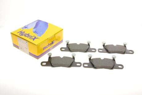 Комплект тормозных колодок (дисковых).) Metelli 22-1258-0