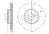 Купити Диск гальмівний (передній) BMW X5 (E53) 00-06/X3 (E83) 06-11 (332x30) (з покриттям) (вентильований) Metelli 23-0784C (фото1) підбір по VIN коду, ціна 2898 грн.
