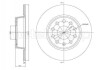 Купить Диск гальмівний (задній) VW Golf VII/Caddy 03- (272x10) (з покриттям) Metelli 23-1248C (фото1) подбор по VIN коду, цена 1055 грн.