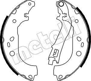 Купить Колодки тормозные Fiat Doblo, Lancia Musa, Opel Combo Metelli 53-0088 (фото1) подбор по VIN коду, цена 1060 грн.