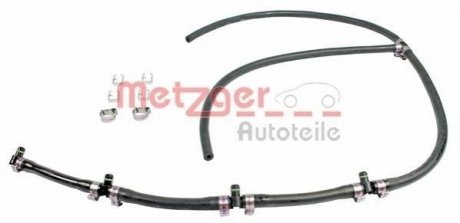 Купить Шланг топливный Opel Astra, Zafira, Corsa, Meriva METZGER 0840025 (фото1) подбор по VIN коду, цена 1812 грн.