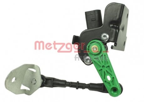 Купить Датчик высоты подъема подвески в сборе Seat Leon, Volkswagen Golf, Audi A3, Skoda Octavia METZGER 0901244 (фото1) подбор по VIN коду, цена 3262 грн.