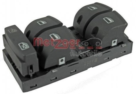 Кнопка стеклоподъемника Audi TT, Q7, A6, A3, A4 METZGER 0916375