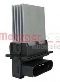 Купить Резистор вентилятора печки, постоянный Renault Clio METZGER 0917041 (фото1) подбор по VIN коду, цена 1719 грн.