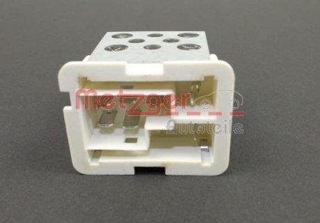 Резистор вентилятора печки, постоянный Opel Astra, Zafira METZGER 0917048