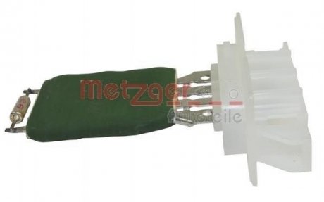 Резистор вентилятора печки, постоянный Citroen Berlingo, Peugeot Partner METZGER 0917075 (фото1)