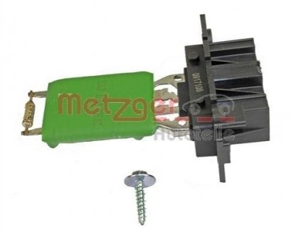 Резистор вентилятора печки, постоянный Opel Corsa METZGER 0917108