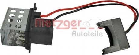 Резистор вентилятора печки, постоянный Renault Clio, Kangoo, Nissan Kubistar METZGER 0917168