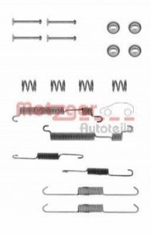 Монтажный Комплект тормозных колодок Hyundai Accent, Pony METZGER 105-0770