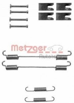 Купить Монтажный Комплект тормозных колодок Fiat Doblo METZGER 105-0862 (фото1) подбор по VIN коду, цена 211 грн.