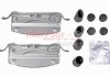 Купити Монтажний к-кт гальмівних колодок Mercedes M-Class, GL-Class, GLE-Class, GLS-Class METZGER 109-0041 (фото1) підбір по VIN коду, ціна 1330 грн.