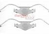 Купить Монтажный Комплект тормозных колодок SAAB 9-3, Opel Vectra, Fiat Croma METZGER 109-1297 (фото1) подбор по VIN коду, цена 358 грн.