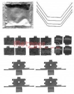 Монтажный Комплект тормозных колодок METZGER 109-1791