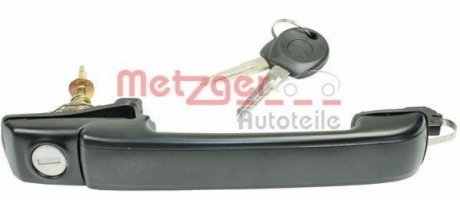 Купить Ручка дверей без замка пластикова Volkswagen Golf, Vento METZGER 2310528 (фото1) подбор по VIN коду, цена 700 грн.