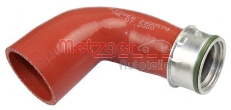 Рукав повітрозабірника гумовий Volkswagen Passat, Golf, Seat Leon, Altea, Audi A3, Volkswagen Touran, Jetta, Seat Toledo, Skoda Octavia METZGER 2400578